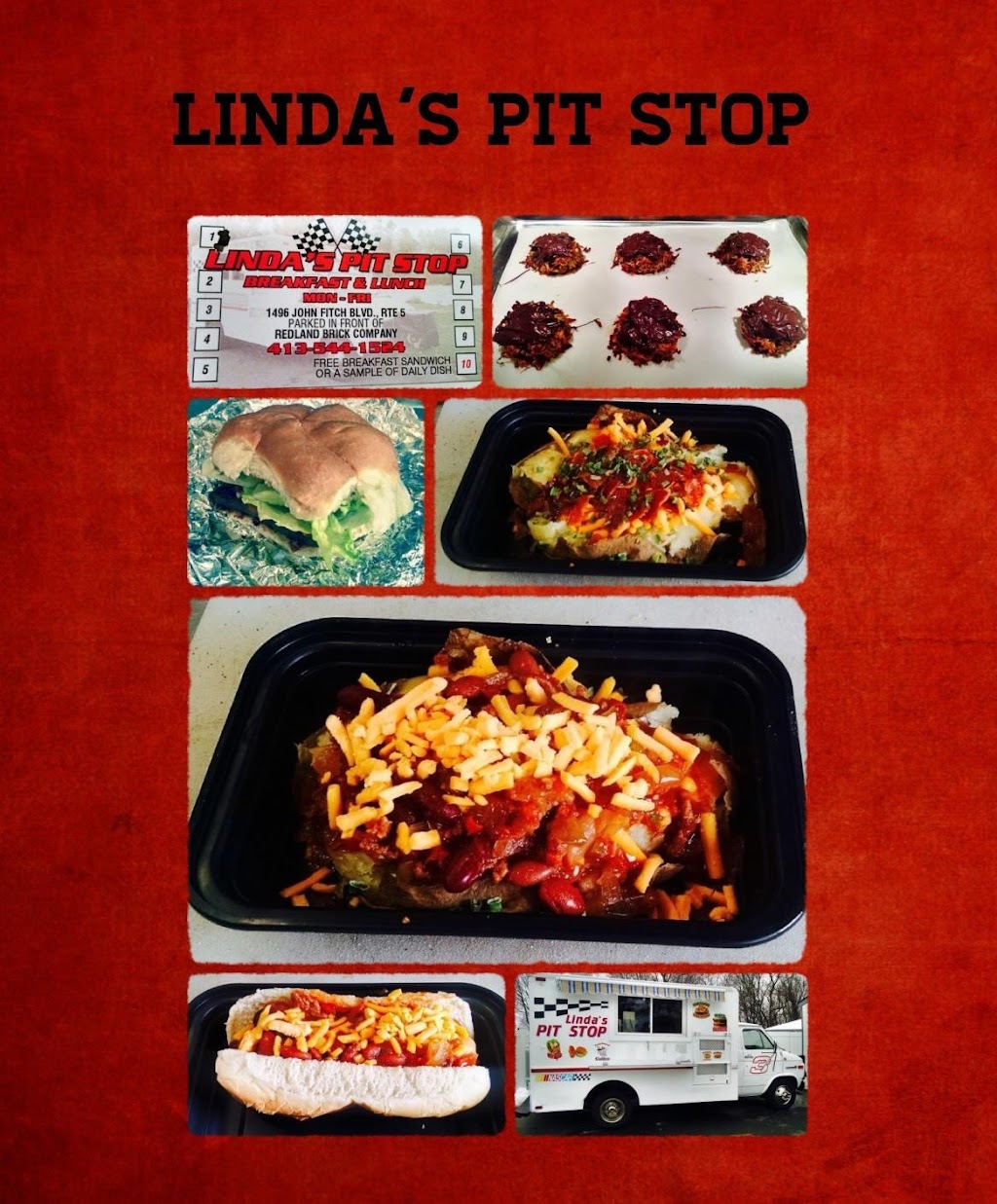 Lindas Pit Stop | 1440 John Fitch Blvd, South Windsor, CT 06074 | Phone: (413) 544-1524