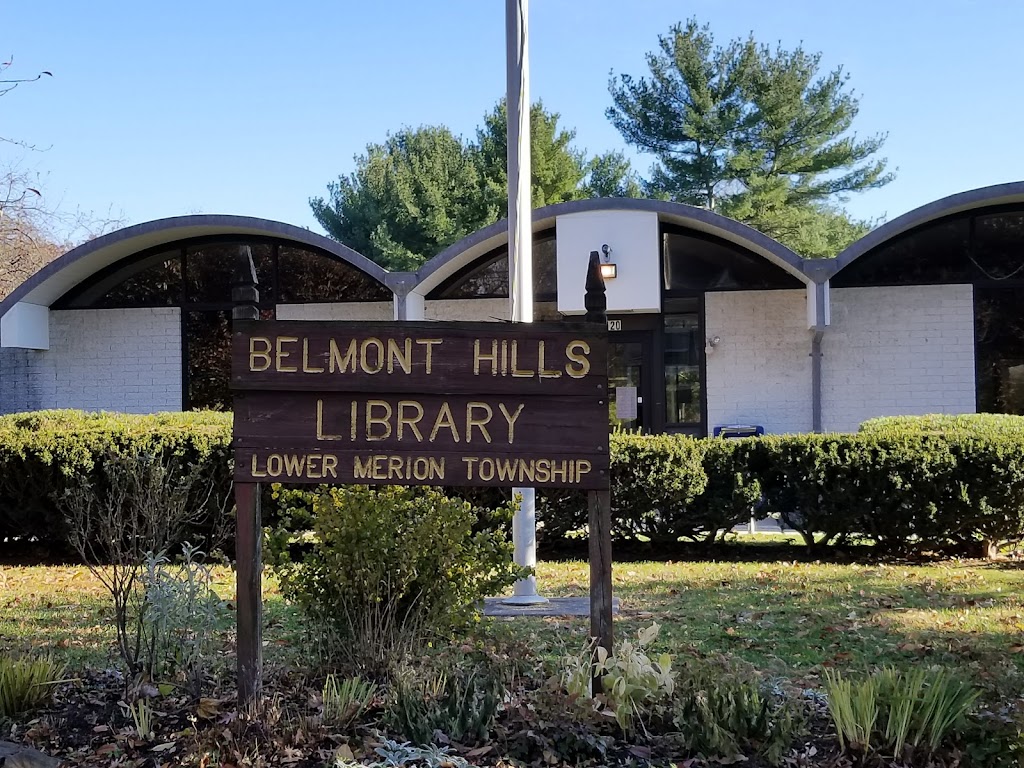 Belmont Hills Library | 120 Mary Waters Ford Rd, Bala Cynwyd, PA 19004 | Phone: (610) 664-8427