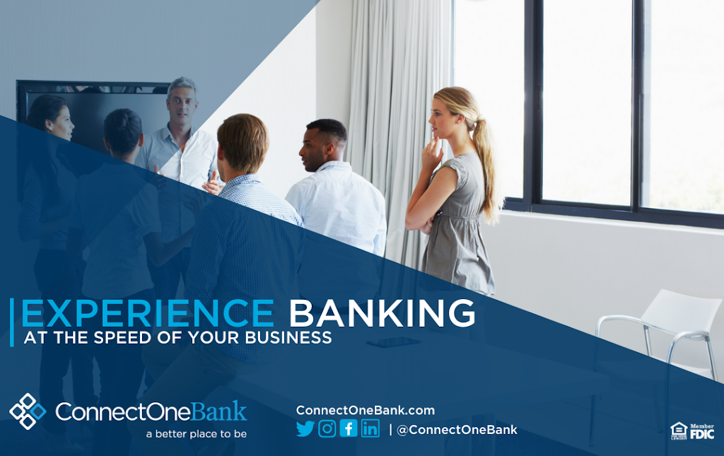 ConnectOne Bank Operations Center | 744 E Palisade Ave, Englewood Cliffs, NJ 07632 | Phone: (844) 266-2548