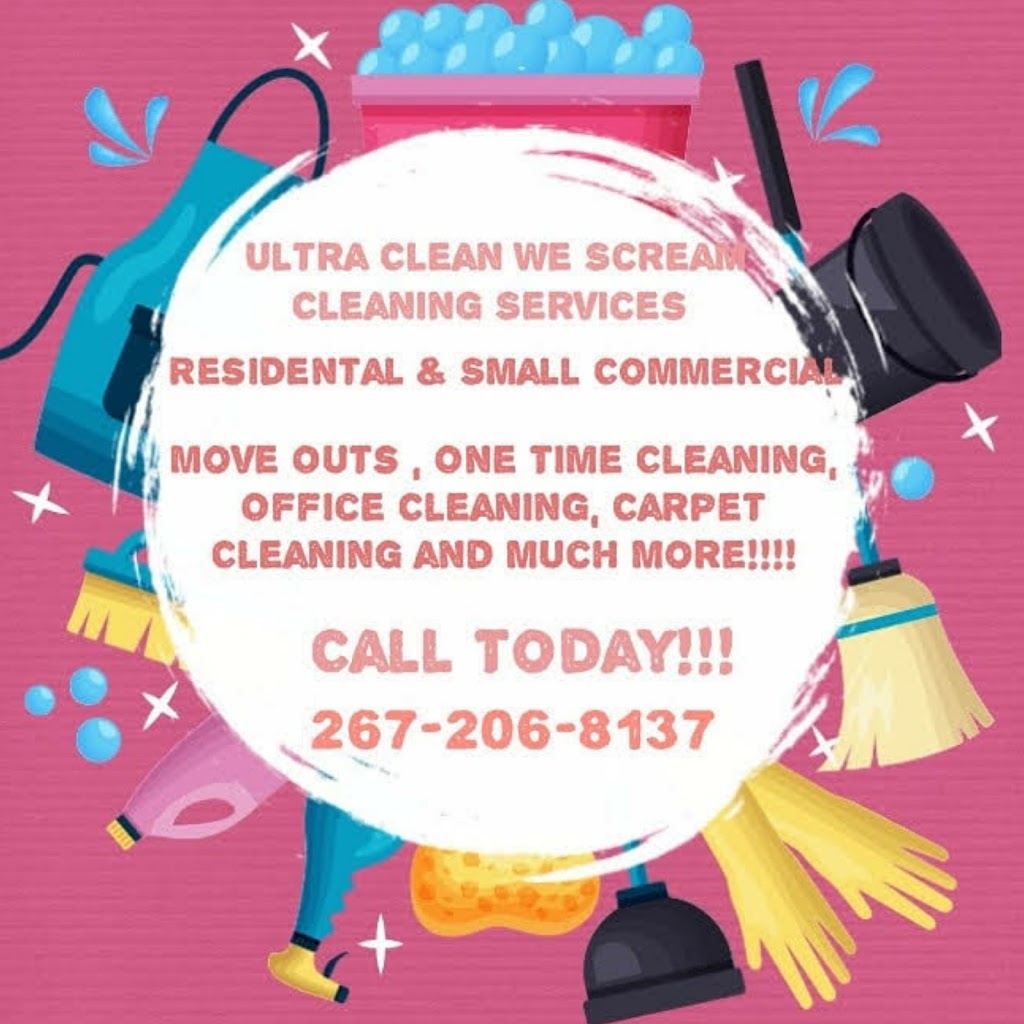 Ultra clean we Scream Cleaning services | 7070 Ruskin Ln, Upper Darby, PA 19082 | Phone: (267) 206-8137