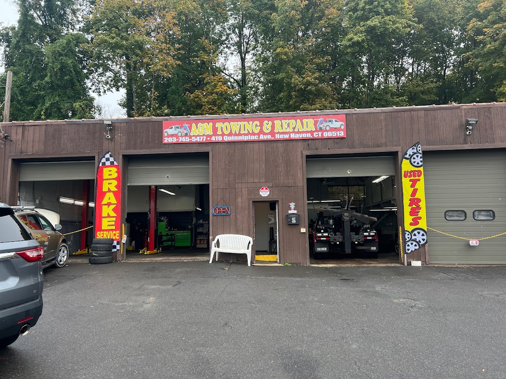 A&M towing and repair LLC | 419 Quinnipiac Ave, New Haven, CT 06513 | Phone: (203) 745-5477