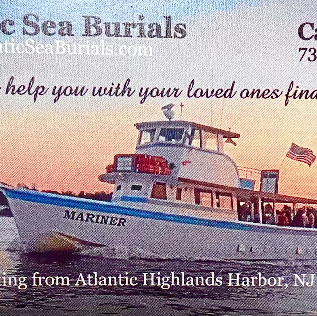 Atlantic Sea Burials | 2 Simon Lake Drive Pier 1 Slip 2, Atlantic Highlands, NJ 07716 | Phone: (732) 337-9292