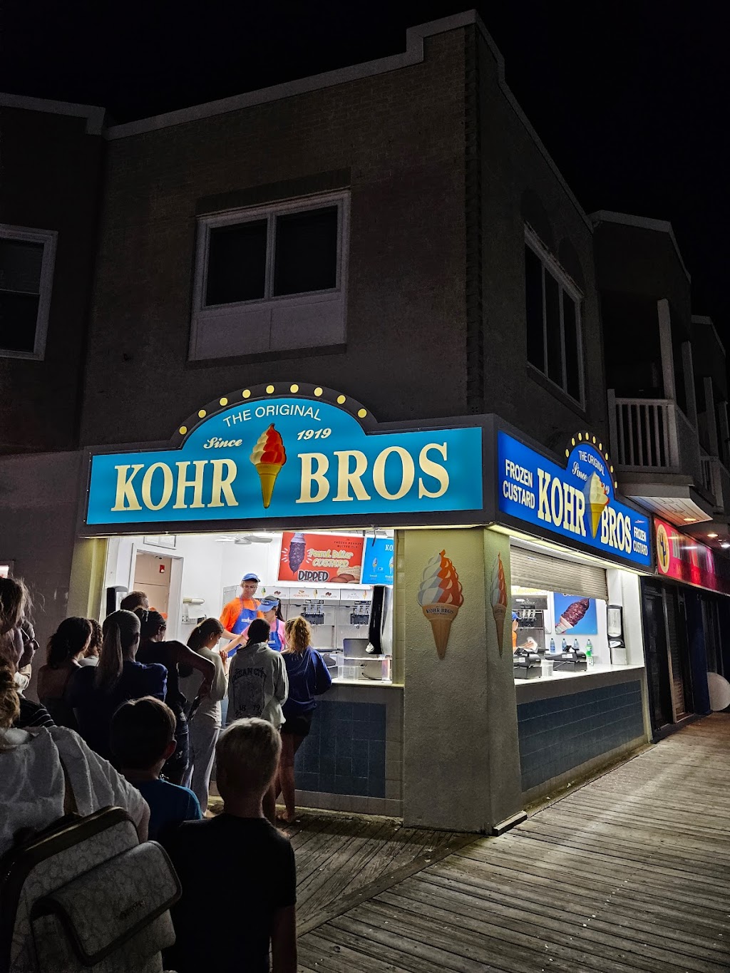 Kohr Bros Frozen Custard | 986 Boardwalk, Ocean City, NJ 08226 | Phone: (609) 398-3440