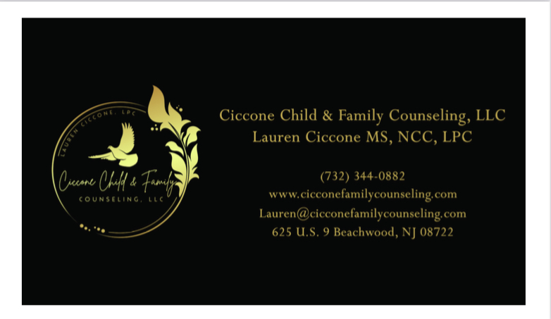 Ciccone Child & Family Counseling, LLC | 625 Atlantic City Blvd, Beachwood, NJ 08722 | Phone: (732) 344-0882
