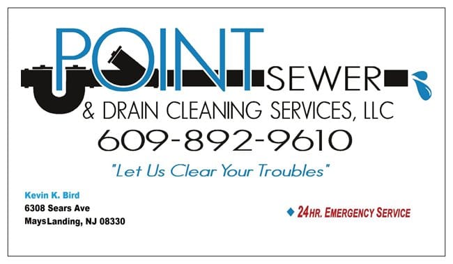 Point Sewer and Drain Cleaning Services LLC | 6308 Sears Ave, Mays Landing, NJ 08330 | Phone: (609) 892-9610