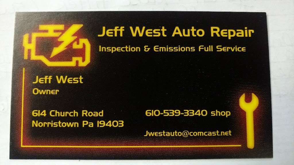 Jeff West Auto Repair | 614 Church Rd, Eagleville, PA 19403 | Phone: (610) 539-3340