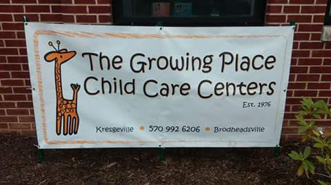 Growing Place Child Care Center | 630 Interchange Rd, Kresgeville, PA 18058 | Phone: (610) 681-6041