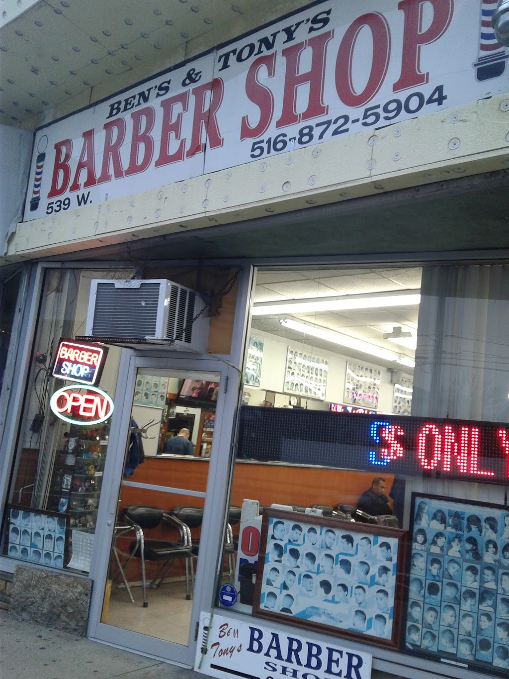 Bens & Tonys Classic Barber Shop | 539 W Merrick Rd, Valley Stream, NY 11580 | Phone: (516) 872-5904