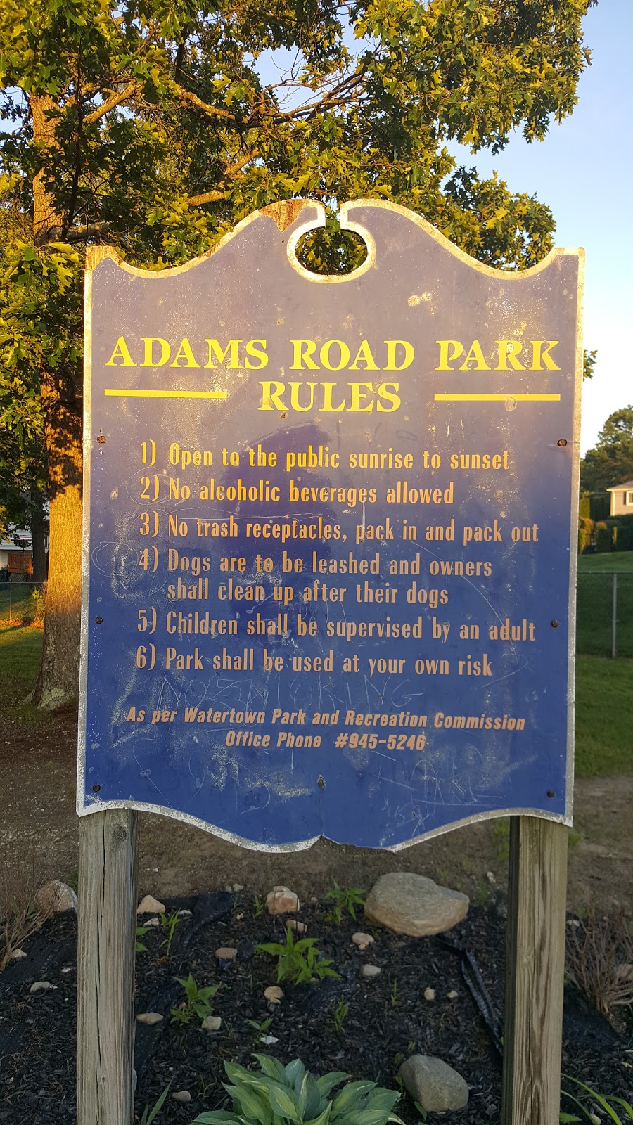 Adams Road Park | 63-75 Adams Rd, Watertown, CT 06795 | Phone: (860) 945-5246