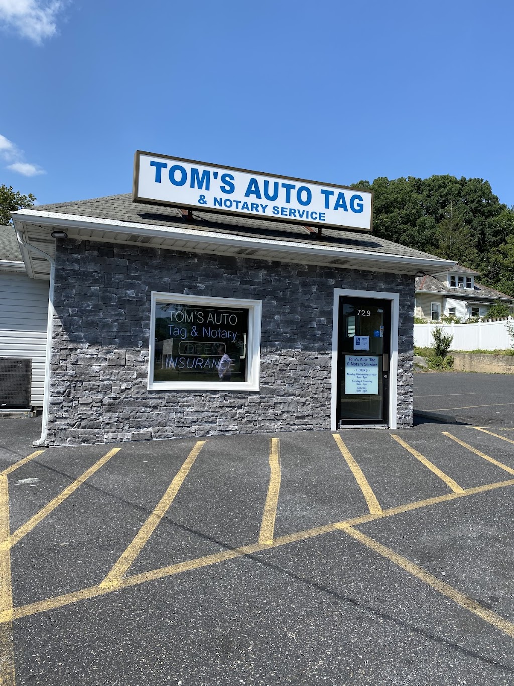 Toms Auto Tag and Notary Service | 729 E Susquehanna St, Allentown, PA 18103 | Phone: (610) 791-1260