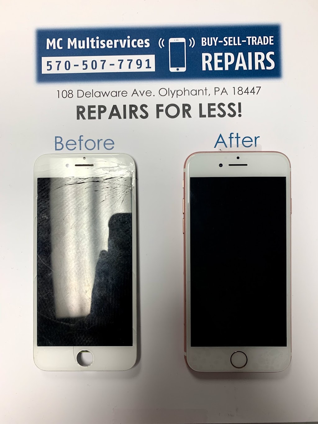 MC Multiservices (iPhone & iPad Repairs) | Northpoint Dr, Olyphant, PA 18447 | Phone: (570) 507-7791