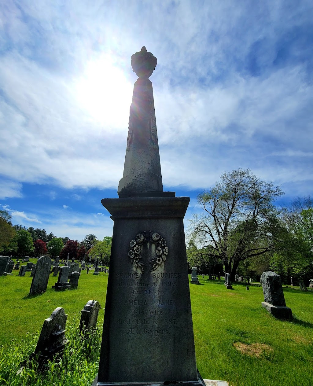 Four Corners Cemetery | 4250 Main St, Palmer, MA 01069 | Phone: (413) 283-2664