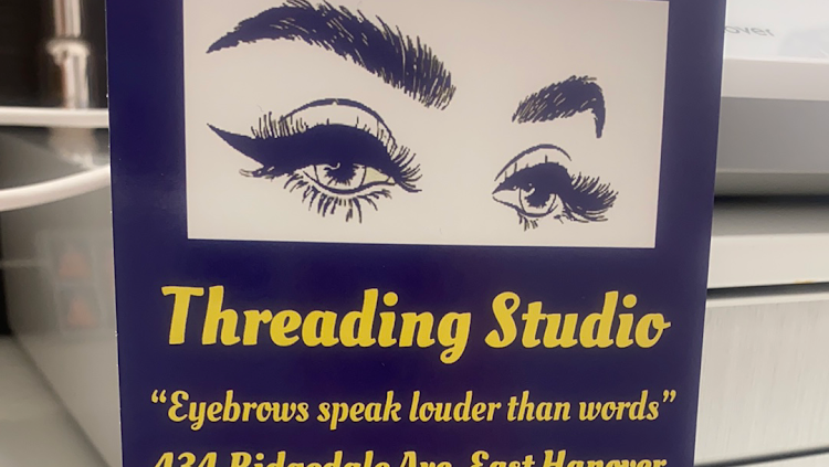 Threading Studio | 434 Ridgedale Ave, East Hanover, NJ 07936 | Phone: (973) 337-1220