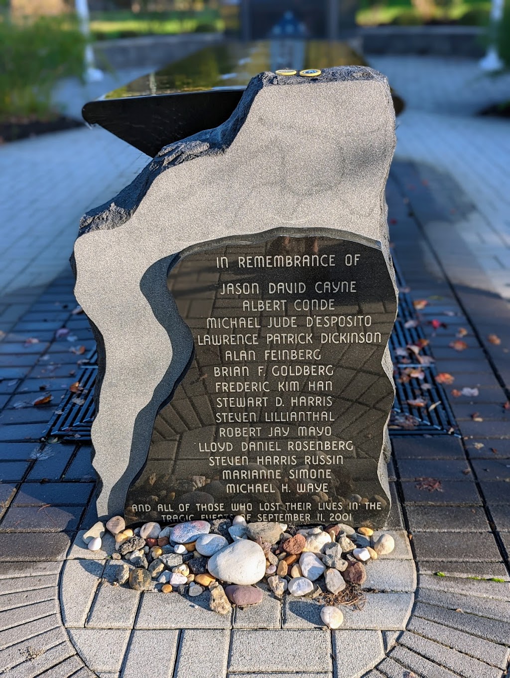 Marlboro September 11 Memorial Park | 1986 Recreation Way, Marlboro, NJ 07746 | Phone: (732) 536-0200