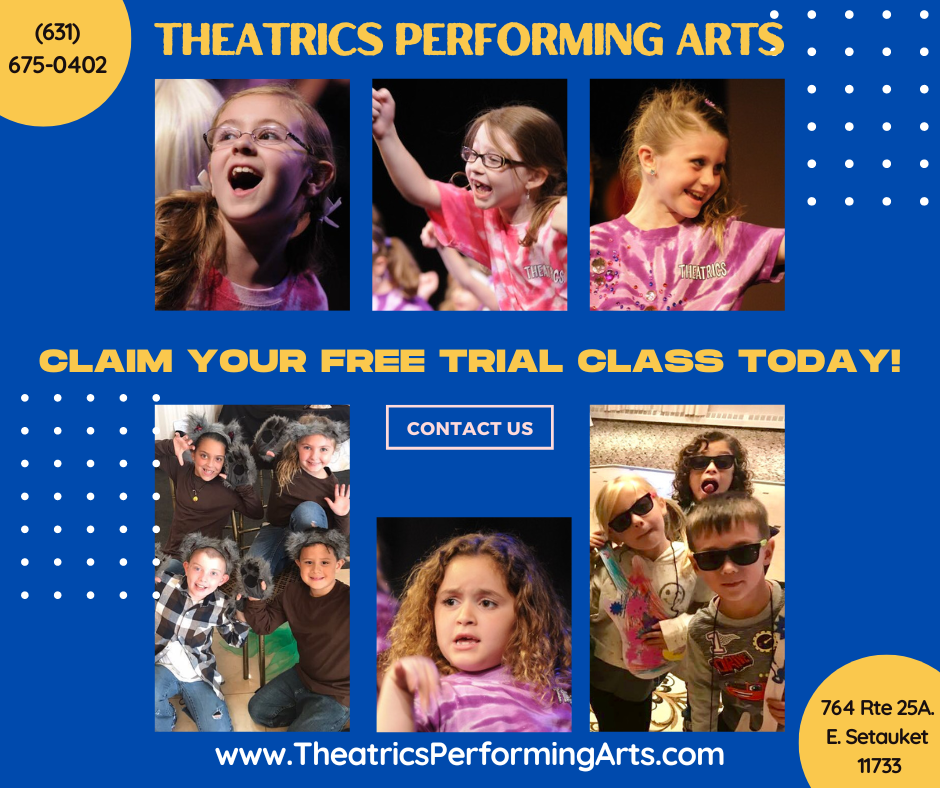 Theatrics Performing Arts | 764 NY-25A, Setauket- East Setauket, NY 11733 | Phone: (631) 675-0402
