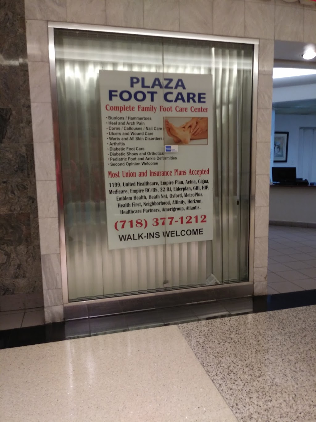 Plaza Foot Care PC | Kings Plaza Mall, #5412, Brooklyn, NY 11234 | Phone: (718) 377-1212