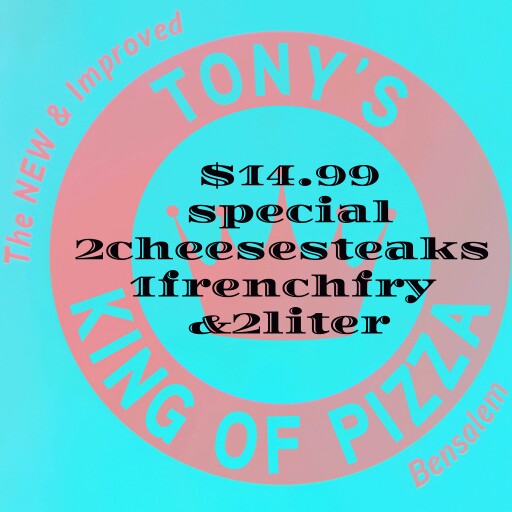 Tonys King of Pizza | 5637 Bensalem Blvd, Bensalem, PA 19020 | Phone: (215) 638-1090