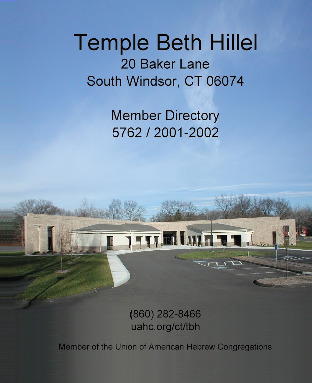 Temple Beth Hillel | 20 Baker Ln, South Windsor, CT 06074 | Phone: (860) 282-8466