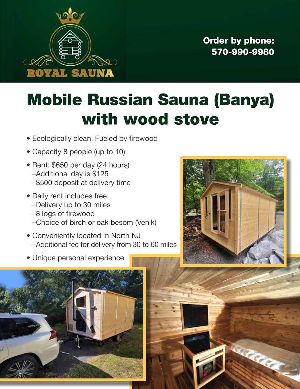 Royal Sauna | 72 E Creek View Dr, Gouldsboro, PA 18424 | Phone: (570) 990-9980