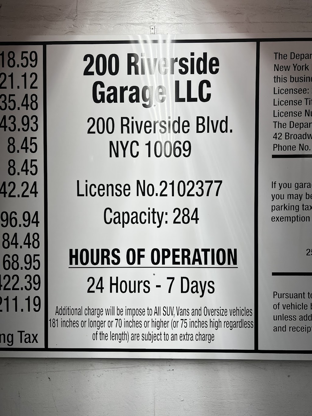 Icon Parking | 200 Riverside Blvd, New York, NY 10069 | Phone: (212) 362-0161