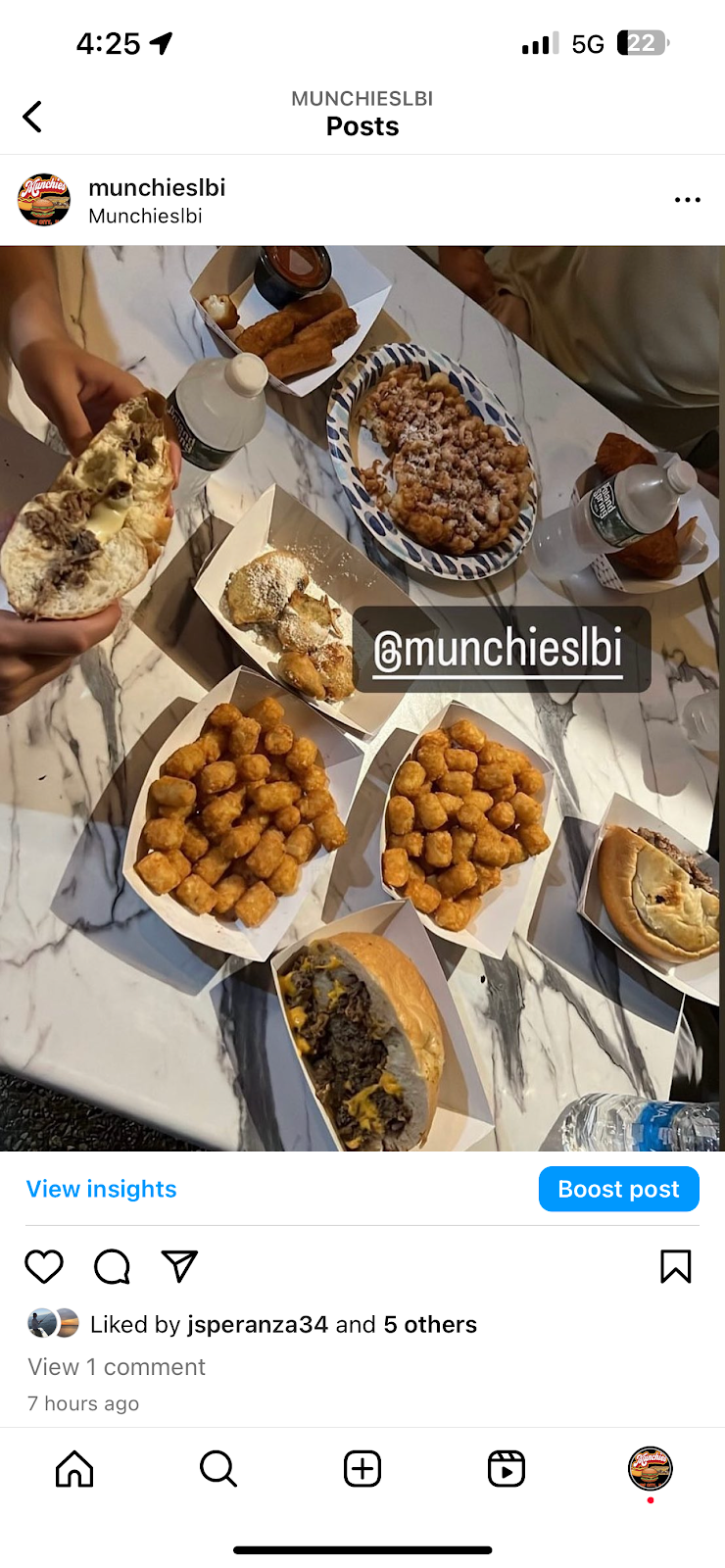 Munchies | 1409 Long Beach Blvd suite 2, Surf City, NJ 08008 | Phone: (609) 661-7380