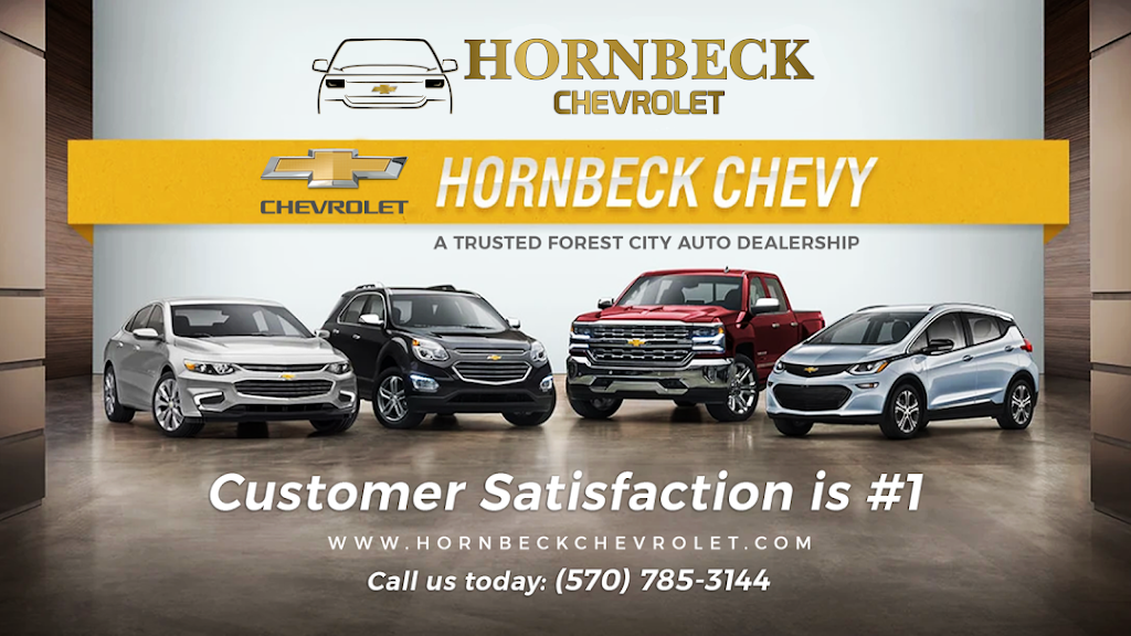 Hornbeck Chevrolet | 400 Main St, Forest City, PA 18421 | Phone: (570) 354-6262
