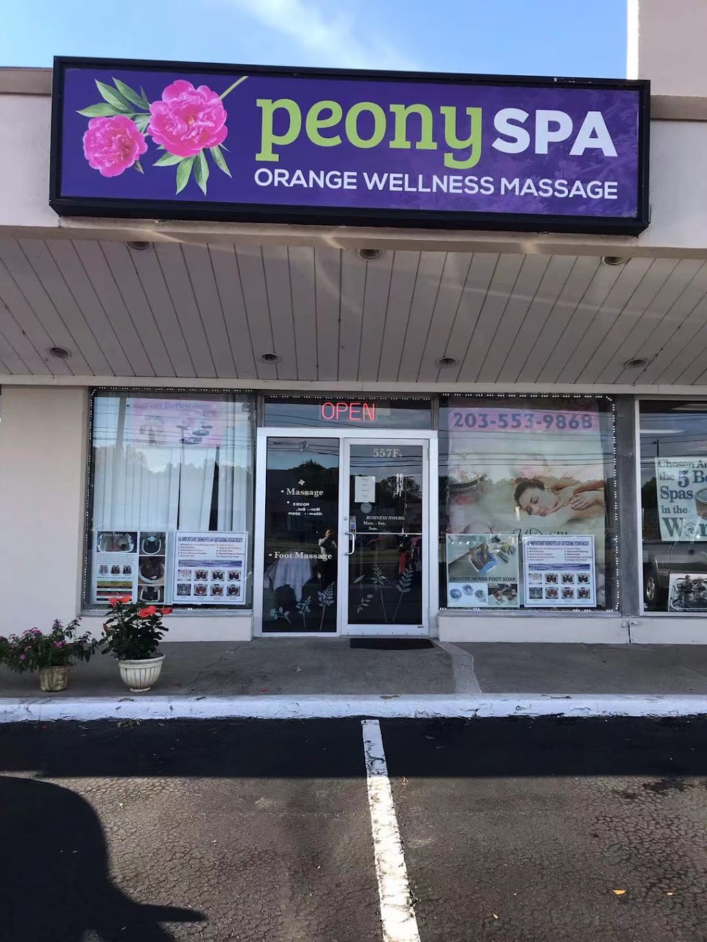 Peony SPA | 557 F Boston Post Rd, Orange, CT 06477 | Phone: (203) 553-9868