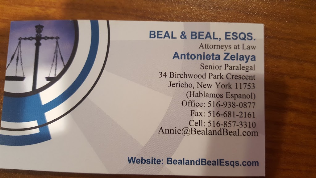 Beal & Beal | 34 Birchwood Park Crescent #2343, Jericho, NY 11753 | Phone: (516) 938-0877