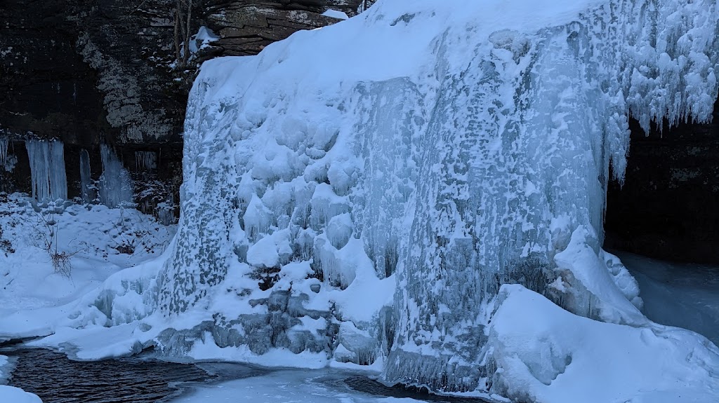 Crystal Brook Resort Waterfall | 400 Winter Clove Rd, Round Top, NY 12473 | Phone: (518) 622-3751