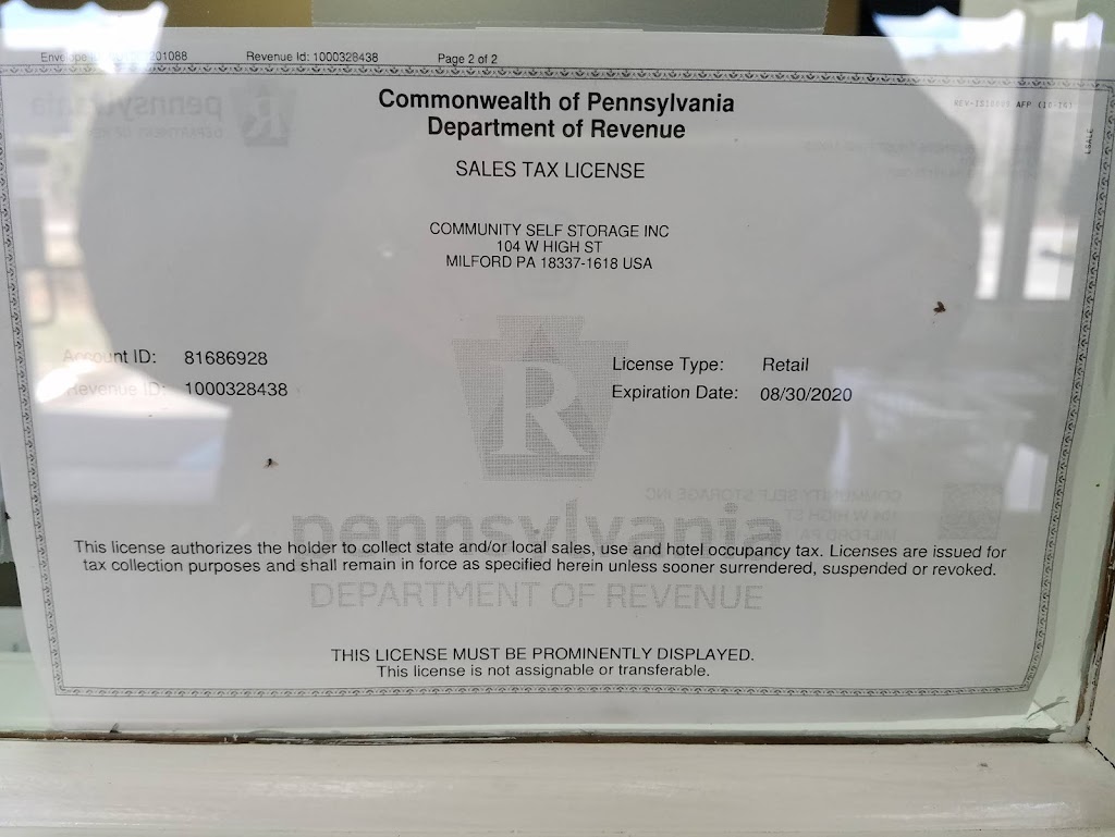 Community Self Storage | 486 Rt 6 & 209, Milford, PA 18337 | Phone: (570) 296-5444