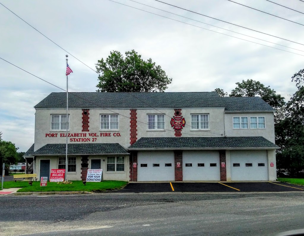 Port Elizabeth Volunteer Fire Company | 7 Port Elizabeth-Cumberland Rd, Millville, NJ 08332 | Phone: (856) 327-2626