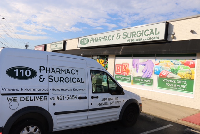 110 Pharmacy & Surgical | 459 Walt Whitman Rd, Melville, NY 11747 | Phone: (631) 421-5454