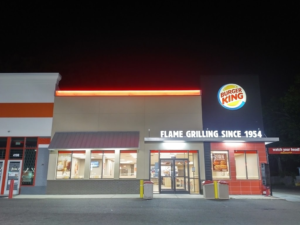 Burger King | 4196 Main St, Bridgeport, CT 06606 | Phone: (203) 374-2422