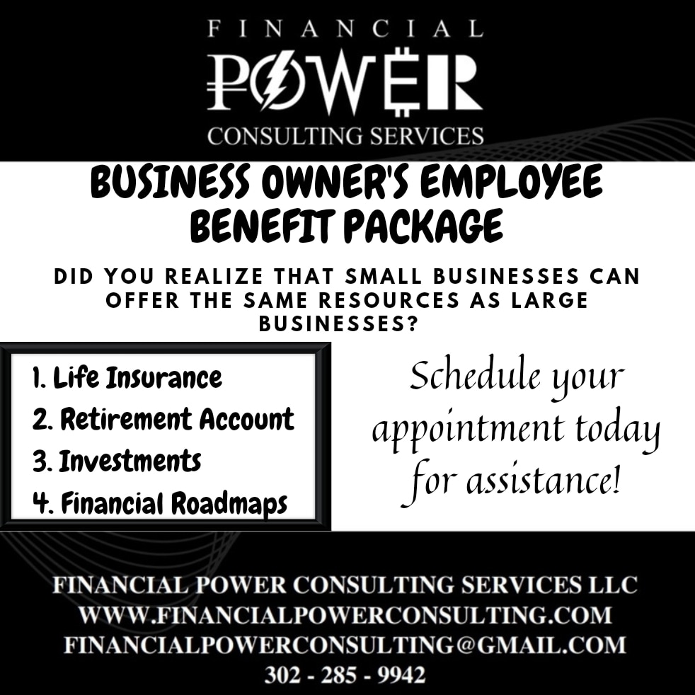 Financial Power Consulting Services LLC | 339 Tiger Lily Dr, Middletown, DE 19709 | Phone: (302) 285-9942