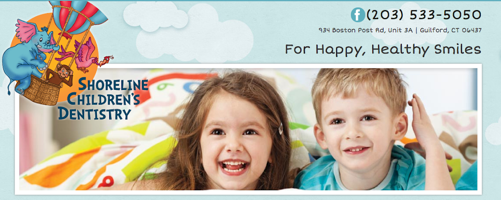 Shoreline Childrens Dentistry | 934 Boston Post Rd UNIT 3A, Guilford, CT 06437 | Phone: (203) 533-5050