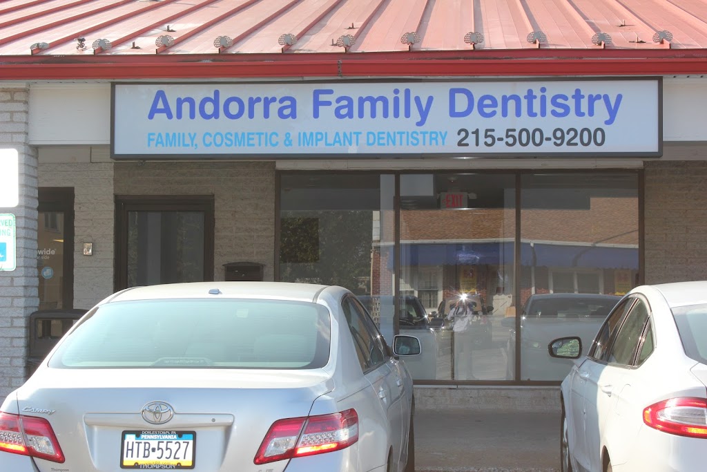 Andorra Family Dentistry | 8919 Ridge Ave Ste #9, Philadelphia, PA 19128 | Phone: (215) 500-9200