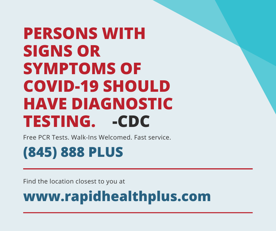 Rapid Health Plus | 6 Depot St, Washingtonville, NY 10992 | Phone: (845) 888-7587