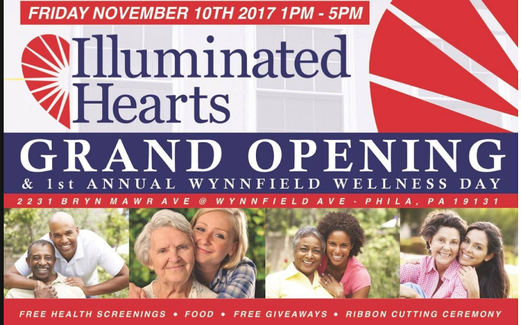 Illuminated Hearts | Home Care Philadelphia | 2231 Bryn Mawr Ave Suite #2, Philadelphia, PA 19131 | Phone: (215) 921-6624