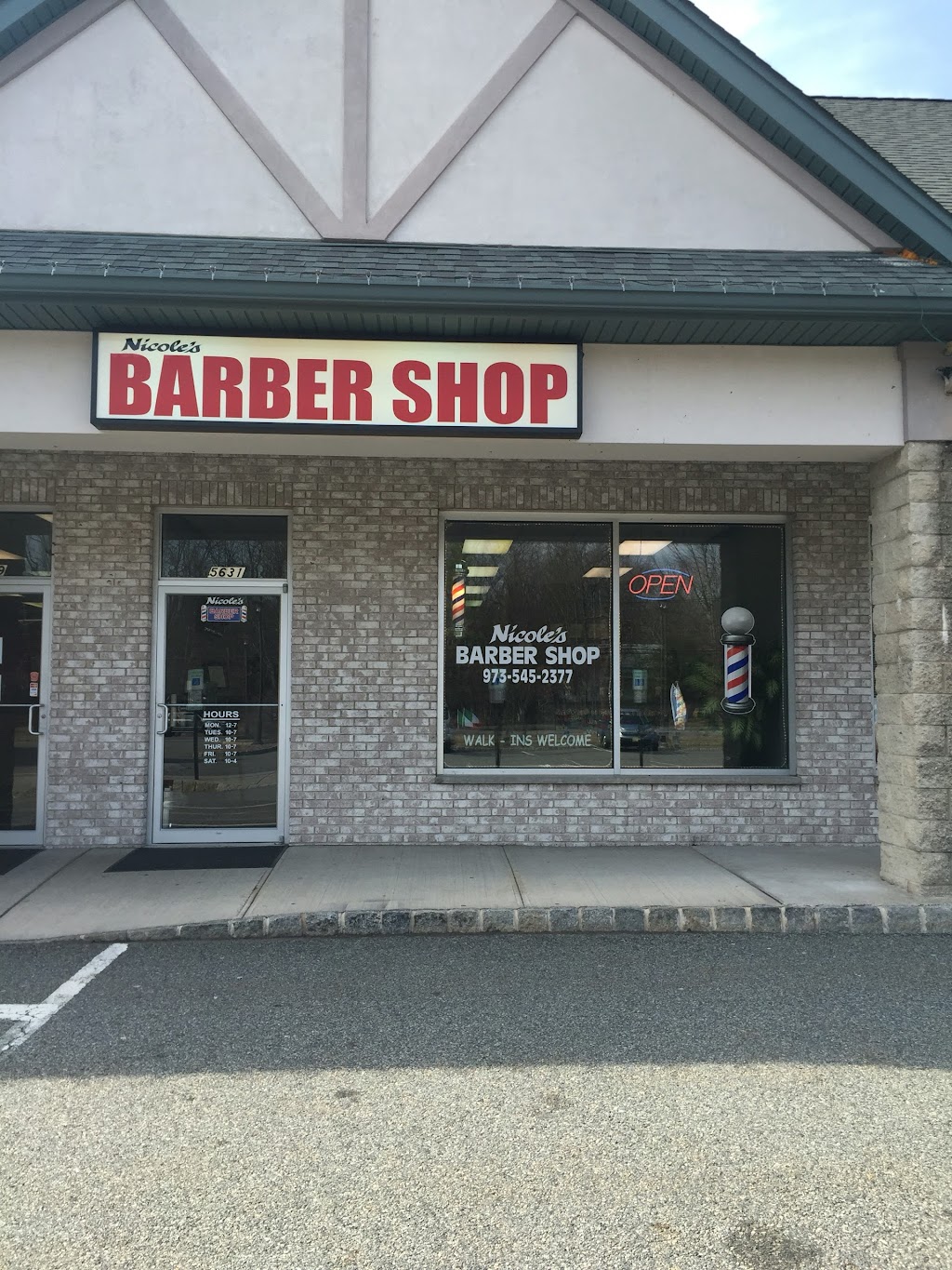 Nicoles Barber Shop | 5631 Berkshire Valley Rd, Oak Ridge, NJ 07438 | Phone: (973) 545-2377