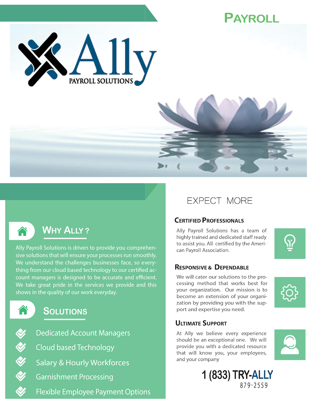 Ally Payroll Solutions | 329 Hawkins Ave, Ronkonkoma, NY 11779 | Phone: (833) 879-2559