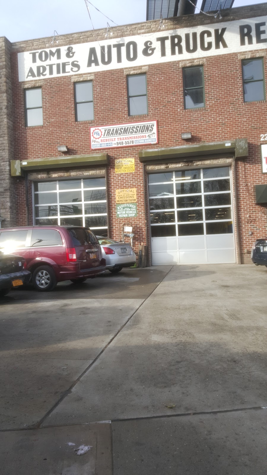 Tom & Arties Automotive Repair | 227 Veterans Rd W, Staten Island, NY 10309 | Phone: (718) 967-7817