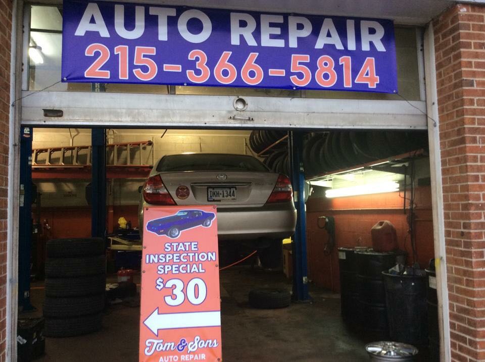 Tom And Sons Auto Repair | 1945 Old York Rd, Abington, PA 19001 | Phone: (215) 366-5814