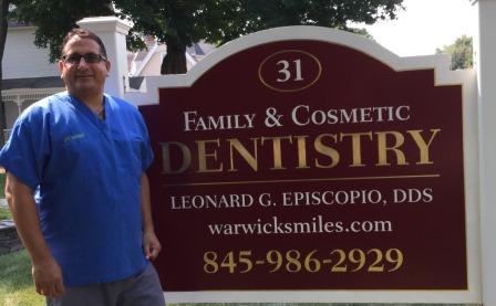 Episcopio Leonard G DDS | 31 Oakland Ave, Warwick, NY 10990 | Phone: (845) 986-2929