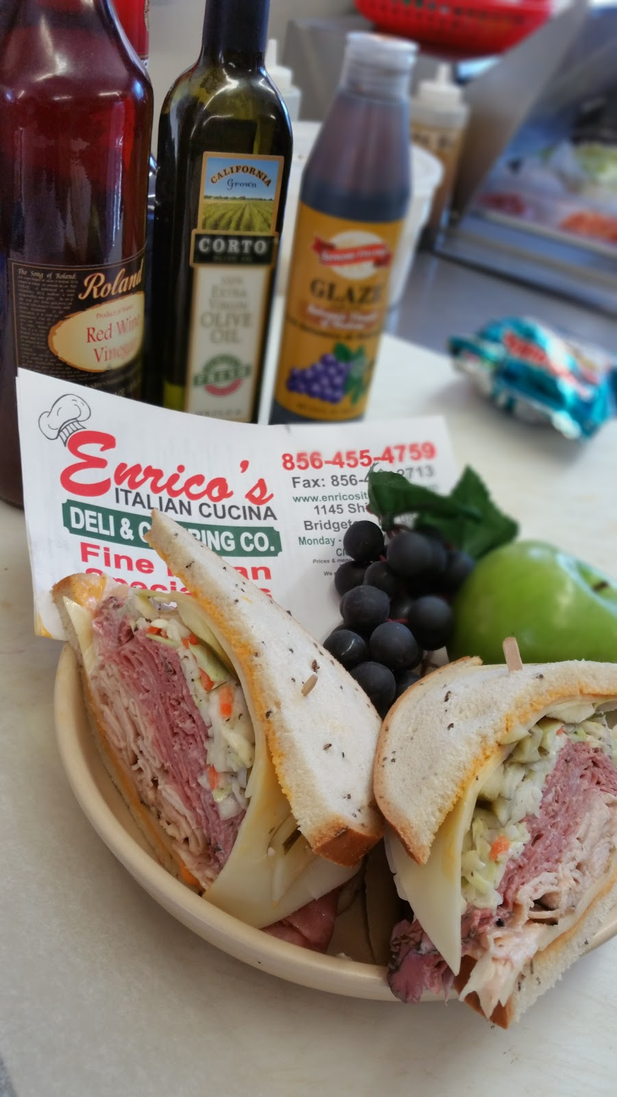 Enricos Italian Cucina & Catering Co. | 986 Main St, Salem, NJ 08079 | Phone: (856) 455-4759
