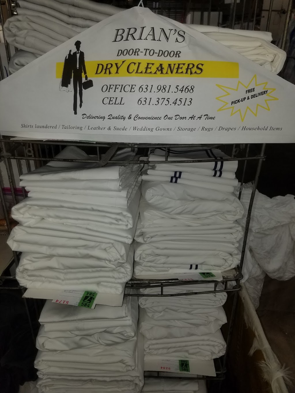 Brians Door To Door Dry Cleaners & Laundry | 221 Terry Blvd, Holbrook, NY 11741 | Phone: (631) 375-4513