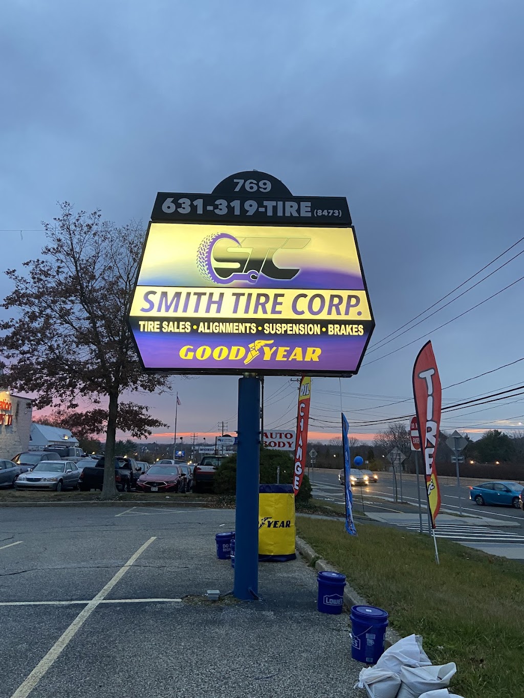 Smith Tire Corp. Goodyear | 769 Smithtown Bypass, Smithtown, NY 11787 | Phone: (631) 319-8473