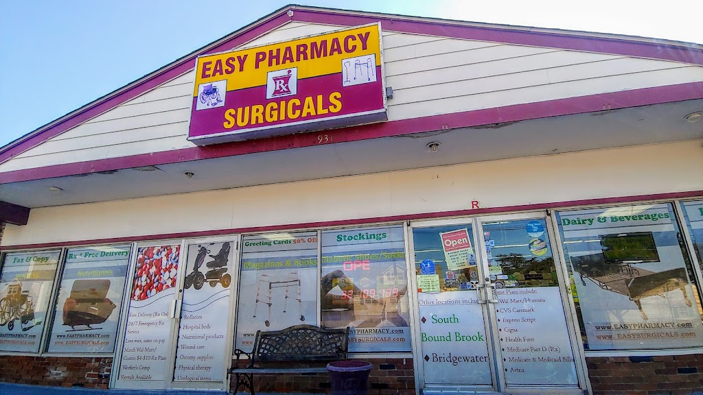 Easy Pharmacy & Surgicals at Manville | 931 Kennedy Blvd, Manville, NJ 08835 | Phone: (908) 722-7002