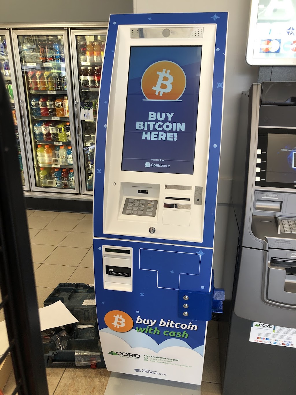 Cord Bitcoin ATM | 140 Weston St, Hartford, CT 06120 | Phone: (805) 500-2646