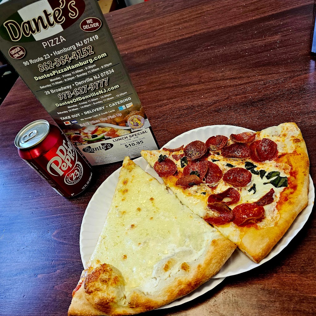 Dantes Pizza Hamburg NJ | 90 NJ-23, Hamburg, NJ 07419 | Phone: (862) 364-4152