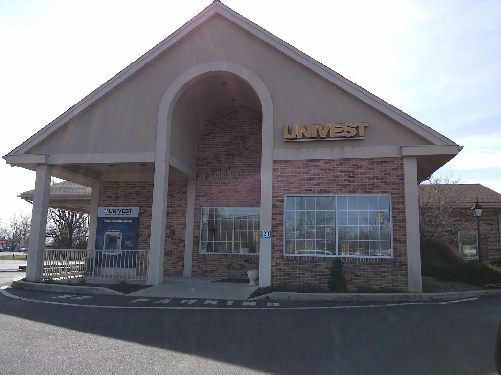 Univest Bank and Trust Co. | 990 Bethlehem Pike, Line Lexington, PA 18932 | Phone: (215) 822-3314